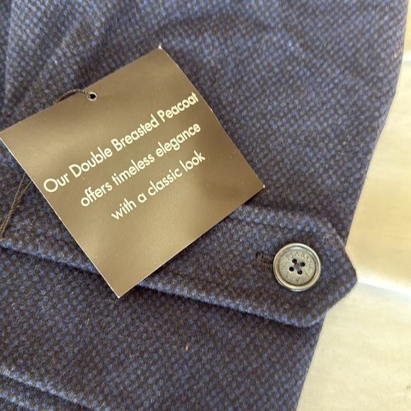 Jos A Bank Mens 61% Wool 20% polyester 19% nylon Winter. Lining 100% polyester. - Picture 5 of 15